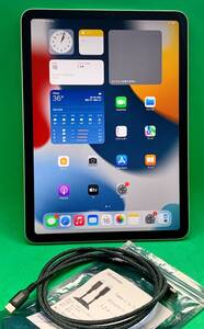 「極美品」iPad Air 第4世代 10.9インチ 64GB バッテリー100% Wi-Fiモデル MYFR2J/A グリーン Apple 安心保証 1022193