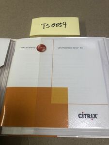 TS0059/中古品/Citrix Presentation Server 4.0 ON-DEMANDaccess