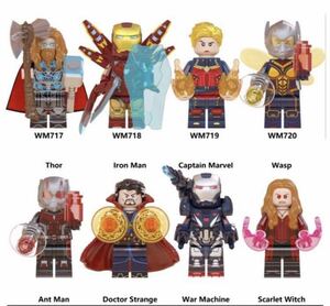 翌日発送　1体選べる　　マーベル　アベンジャーズ　ブロック　ミニフィグ レゴ　LEGO 互換 ミニフィギュア　