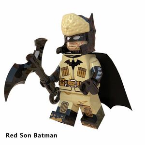 1体 バットマン　dcコミック　ブロックミニフィグ LEGO レゴ　互換 ミニフィギュア j