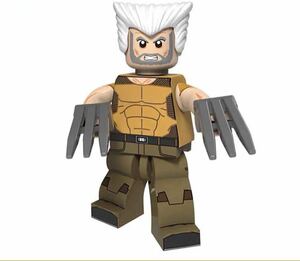 1体　翌日発送　ローガン x-men ブロック　ミニフィグ　レゴ　LEGO 互換 ブロック ミニフィギュア レゴ 互換 u