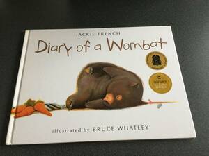 ♪♪【人気・洋書絵本】Diary of a Wombat/ Blues Whatley 英語♪♪