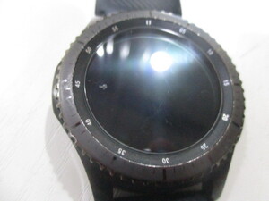 ジャンク品 GALAXY GEAR S3 FRONTIER ギャラクシー ギア スマートウォッチ ラバーベルト