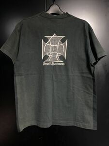 90'S 当時物　Powell ヴィンテージTシャツ　サイズL オールド　パウエルペラルタ　シングルステッチ　コピーライト　サンタクルーズ　