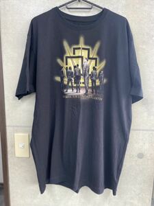 00'S 当時物　RAMMSTEIN Tシャツ　ブラック　ラムシュタイン　バンドTシャツ　半袖Tシャツ サイズXXL オフィシャル　正規品