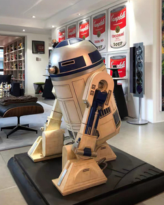 [Игрушечная модель] САЙДШОУ ЗВЕЗДНЫЕ ВОЙНЫ R2-D2 В НАТУРАЛЬНУЮ ВЕЛИЧИНУ Сайд-шоу Star Wars R2-D2 Фигурка первого поколения в натуральную величину Популярная модель из смолы Ограниченная серия в масштабе 1:1 S11