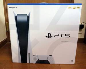 【送料無料・新品未使用】プレイステーション5 本体 CFI-1100A01 ディスクドライブ搭載 ゲオ購入品 PS5 PlayStation5