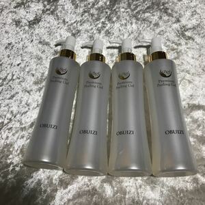 【未使用】4本セット プレミアムピーリングジェル　200mL マッサージ料 OBUIZI 8GF 高級ピーリングジェル