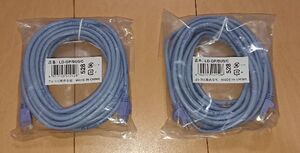 LAN ケーブル (プロテクタ付 ツメが折れない CAT6対応 新品 未使用)