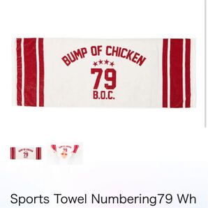 BUMP OF CHICKEN ツアータオル