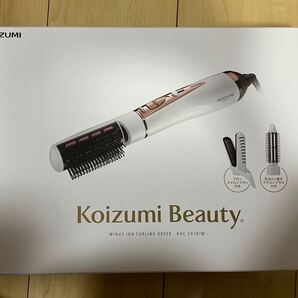 コイズミ KHC-5010/W マイナスイオンカーリングドライヤー