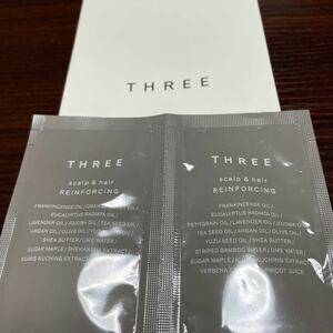 THＲEE スキャルプandヘアー　ヘアケア2品