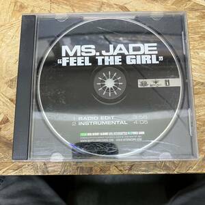 ● HIPHOP,R&B MS. JADE - FEEL THE GIRL INST,シングル!! CD 中古品