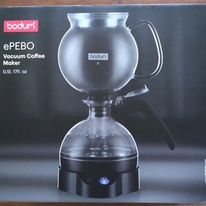 送料無料 BODUM ボダム ePEBO イーペボ 電動 サイフォン コーヒーメーカー 500ml