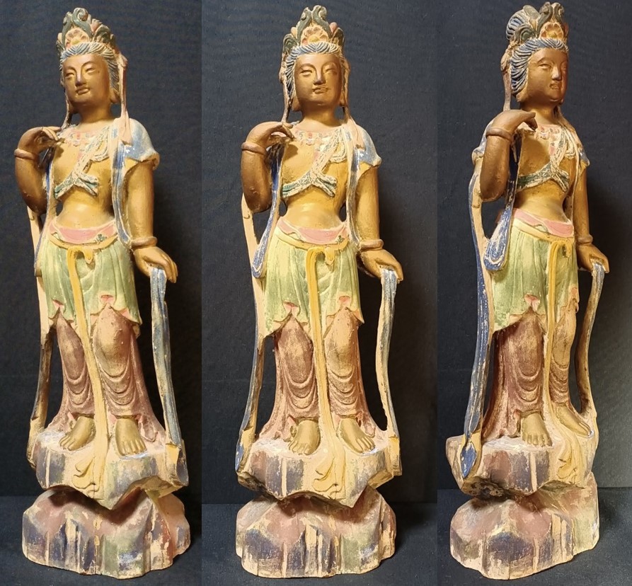 特大 阿弥陀如来座像 仏像 オブジェクト 時代物 楠木彫 12.2 置物 大型-