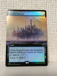 ★☆MTG 【FOIL】【英】ヴァントレス城/Castle Vantress[土地R]【ELD】[拡張アート] ★☆ 全ての商品同梱可能