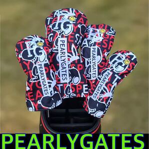 人気 パーリーゲイツ PEARLYGATES ヘッドカバー 4点セット スヌーピー SNOOPY