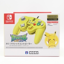 未使用!任天堂ライセンス品/HORI for Nintendo Switch ポケモン ピカチュウ/ホリ クラシックコントローラー/ニンテンドー スイッチ/6768_画像1