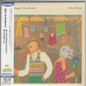 紙ジャケ ROBERT WYATT / RUTH IS STRANGER THAN RICHARD（国内盤ＣＤ）