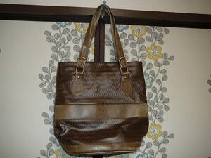  Mario Valentino bucket tote bag light brown group Italy made retro 