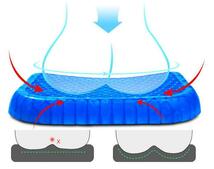 在庫処分　ゲルクッション 無重力 クッション 通気性抜群 体圧分散 姿勢矯正　_画像2