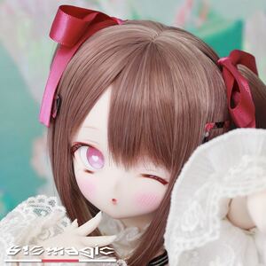 ★61s_magic★ DDH-01 カスタムヘッド SW肌 ソフビ盛りウインク おまけアイ チョーカー