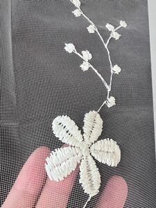 刺繍 のれん カフェカーテン 区切り おしゃれ インテリア 雑貨 突っ張り棒を通すタイプ 送料無料 すぐ発送 安い 可愛い 透ける