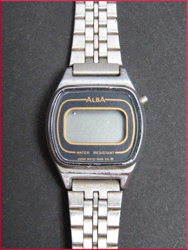 ヤフオク! -アルバ デジタル 腕時計の中古品・新品・未使用品一覧