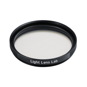 LIGHT LENS LAB E39 UV レンズフィルター 紫外線吸収用 (ブラックペイント)