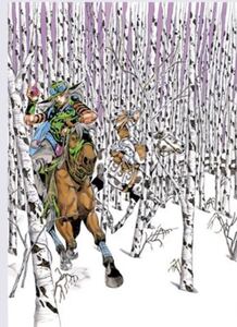 JOJO 荒木飛呂彦原画展 -冒険の波紋- キービジュアル 高級複製原画 スティール・ボール・ラン ジョジョの奇妙な冒険 ジョジョ展