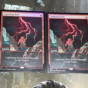 MTG 稲妻/Lightning Bolt Foil 英 2枚迄 Secret Lairの画像1