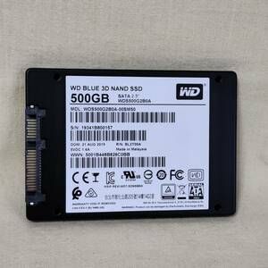 【800157】WD SSD 500GB BLUE WDC WDS500G2B0A-00SM50