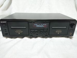 【整備済 即決 送料込】ヘッド状態良!保証付 2001年発売最終型 SONY TC-WE475 ピッチコントロール付Wカセットデッキ37