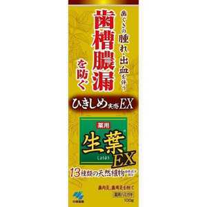 【新品】 小林製薬 しょうよう EX 生葉 EX 薬用ハミガキ 送料無料