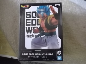 未開封新品 ドラゴンボール超 SOLID EDGE WORKS THE出陣 7 超サイヤ人ゴジータ ブルー　フィギュア