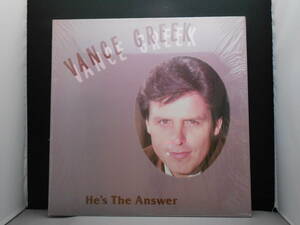 Vance Greek - He's The Answer CCM シュリンク