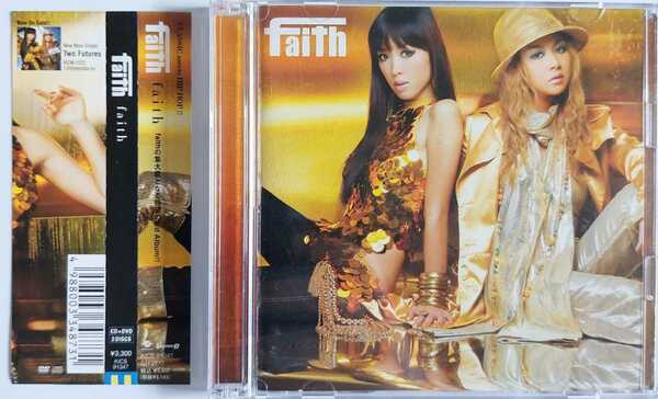 匿名配送 送料無料 faith 帯つき　二枚組　DVDつき　初回盤　CD アルバム　きれい