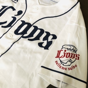 西武 ライオンズ 秋山 翔吾 ユニフォーム 白 ホーム 背番号 55 刺繍 Majestic 製 JERSEY ホワイト SEIBU LIONS NPB 野球 カープ 好きに もの画像2