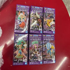 ワンピース ワールドコレクタブルフィギュア大海賊百景8 6種
