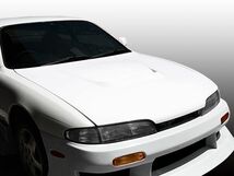 シルビア S14 ボンネット 前期 エアロ FRP 未塗装 社外品 SILVIA 日産 ニッサン NISSAN_画像1