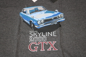 SKYLINE　2000　CTX　Tシャツ　グレー　ユニセックス　サイズ　XL　スカイライン　新品 未使用 