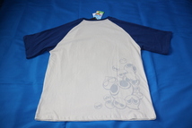 ぷよぷよ　グレー×紺　サイズ　XL　Tシャツ　ユニセックス　Tシャツ　バックプリントあり　新品 未使用　_画像4