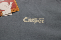 CASPER　ブルーグレー　レディース　3L　Tシャツ　バックプリント　新品 未使用　_画像3