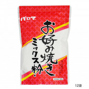 和泉食品　パロマお好み焼きミックス粉(山芋入り)　500g(12袋)