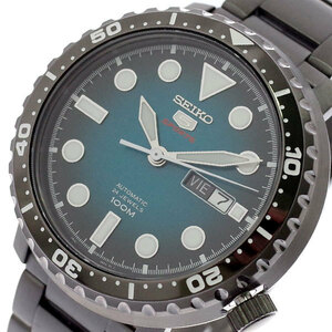 セイコー SEIKO 腕時計 メンズ SRPC65K1 セイコー5 SEIKO5 スポーツ SPORTS 自動巻き グリーン ブラック グリーン