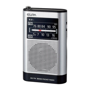 ELPA(エルパ) AM/FMポケットラジオ ER-P66F