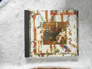 CD　　　キングクリムゾン　　　Americans Lament