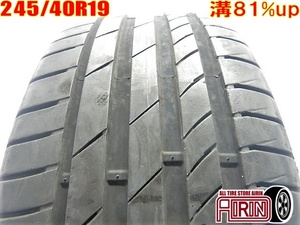 中古 245/40R19 KUMHO ECSTA PS71 サマータイヤ 1本 単品 アルファード ヴェルファイヤ レジェンド スカイライン 中古タイヤ 19インチ