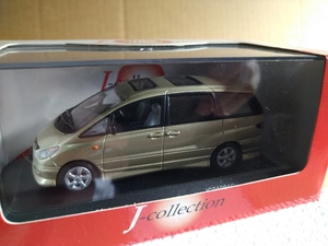 Jコレ 1/43 TOYOTA ESTIMA AERAS エスティマ (S.beige.M)