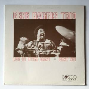 2273●Gene Harris Trio - Live At Otter Crest - First Set /JIR-4001/1981年 Contemporary Jazz/12inch LP アナログ盤